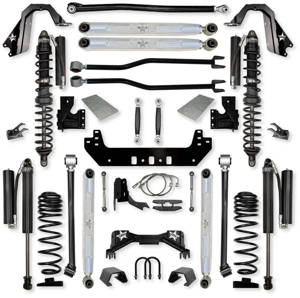 Rock Krawler 4.5" Silverback PRO ELITE COILOVER "No Limits" Long-Arm Suspension System for Jeep Gladiator (Gas Models)