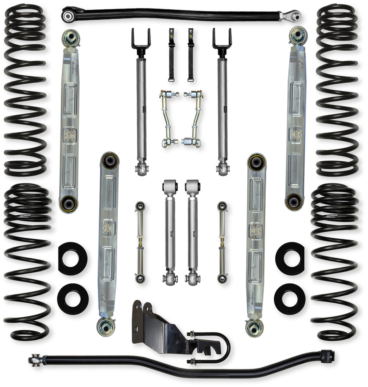 Rock Krawler 3.5" X-Factor PRO ELITE Mid-Arm Suspension System for Jeep Wrangler JL (Gas Models)
