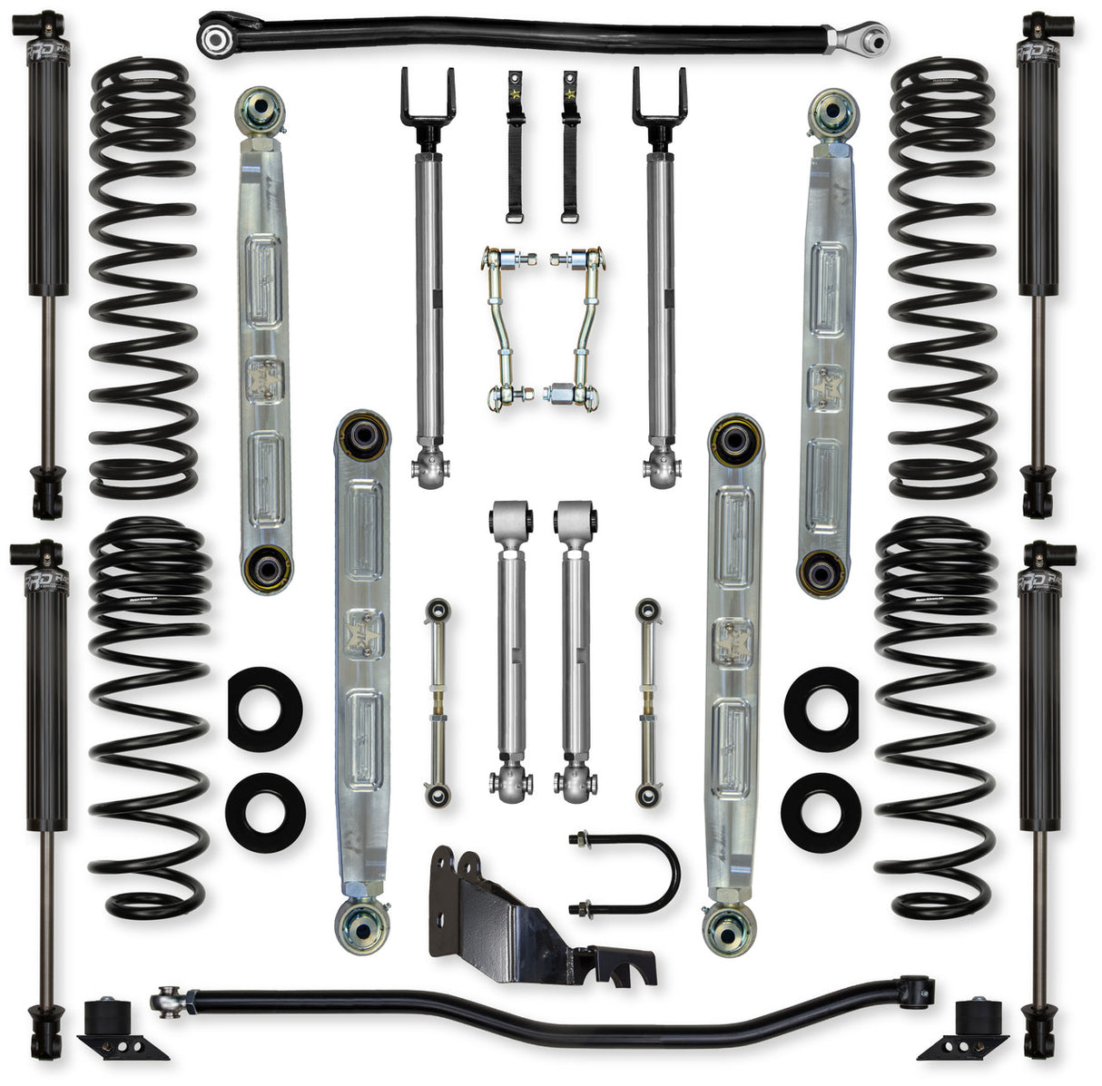 Rock Krawler 3.5" X-Factor PRO ELITE Mid-Arm Suspension System for Jeep Wrangler JL (Gas Models)