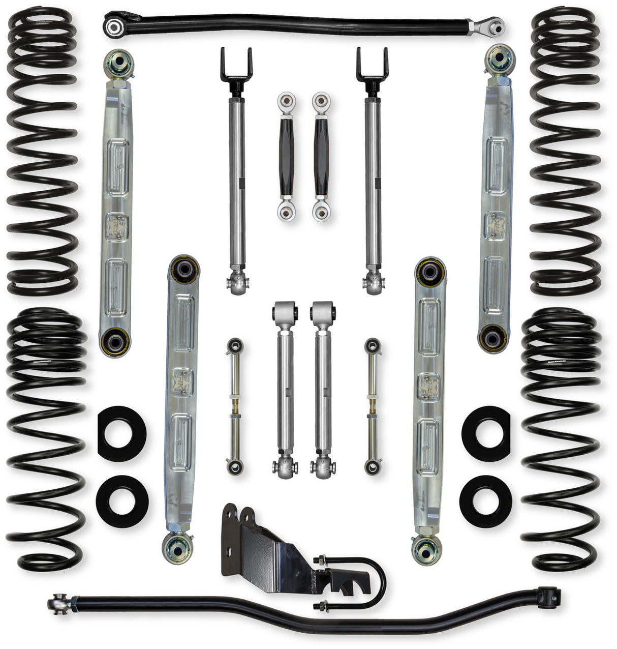 Rock Krawler 3.5" X-Factor PRO ELITE "No Limits" Mid-Arm Suspension System for Jeep Wrangler JL (Gas Models)
