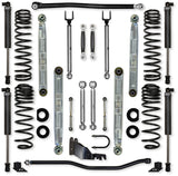 Rock Krawler 3.5" X-Factor PRO ELITE "No Limits" Mid-Arm Suspension System for Jeep Wrangler JL (Gas Models)