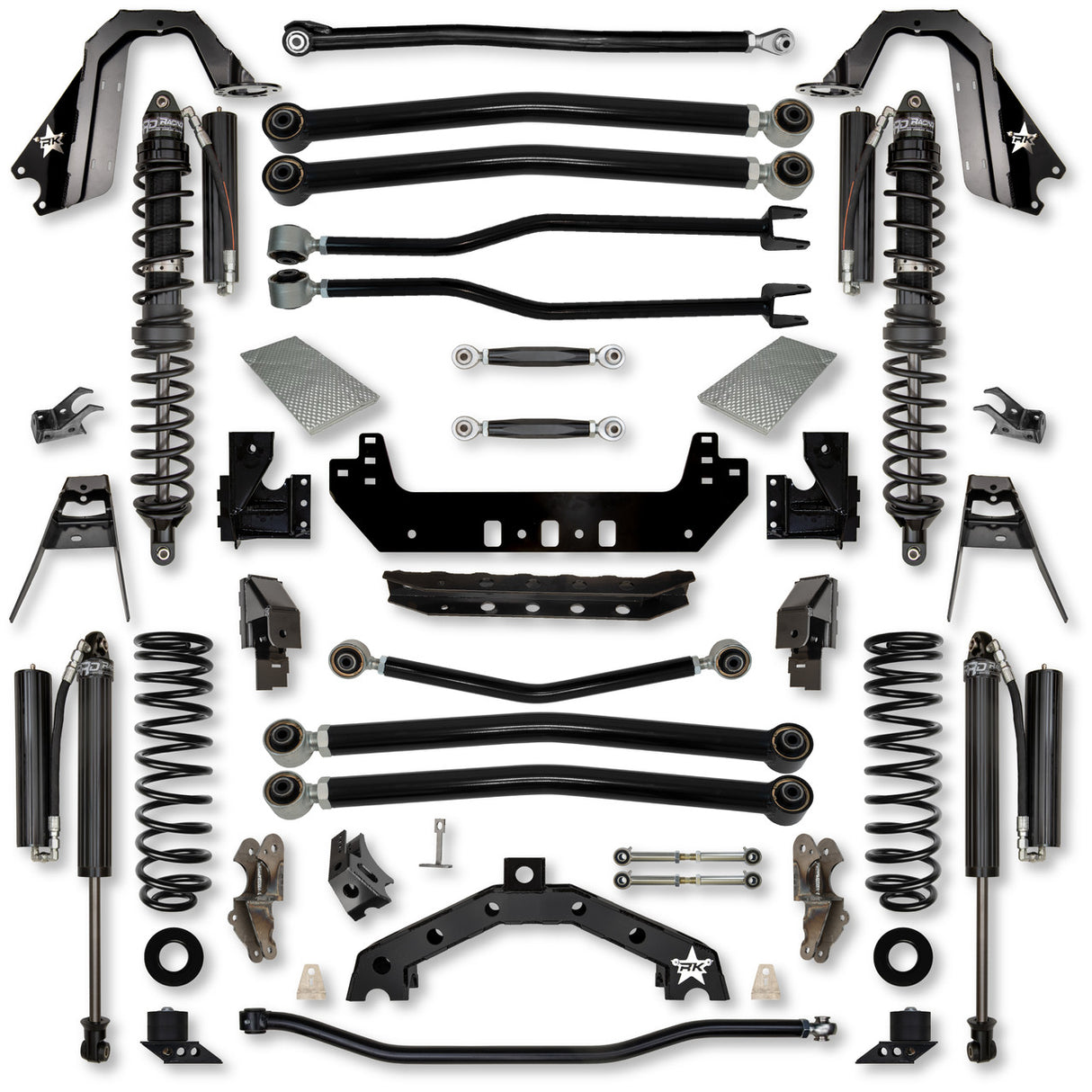 Rock Krawler 3.5" Adventure X2 COILOVER "No Limits" Long-Arm Suspension System for Jeep Wrangler JL (Gas Models)