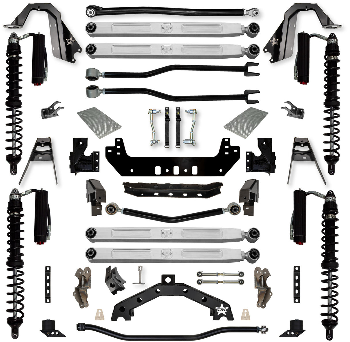 Rock Krawler 3.5" Adventure X2 PRO ELITE COILOVER Long-Arm Suspension System for Jeep Wrangler JLU (Diesel Models)