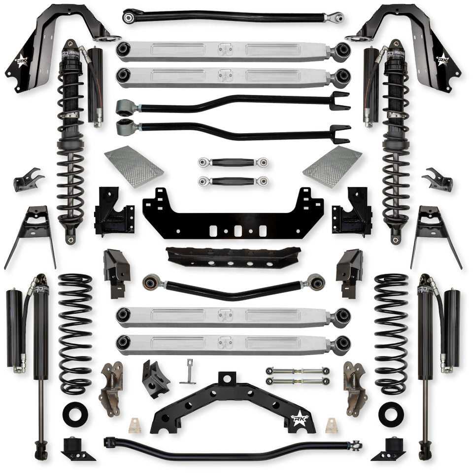 Rock Krawler 3.5" Adventure X2 PRO ELITE COILOVER "No Limits" Long-Arm Suspension System for Jeep Wrangler JL (Gas Models)