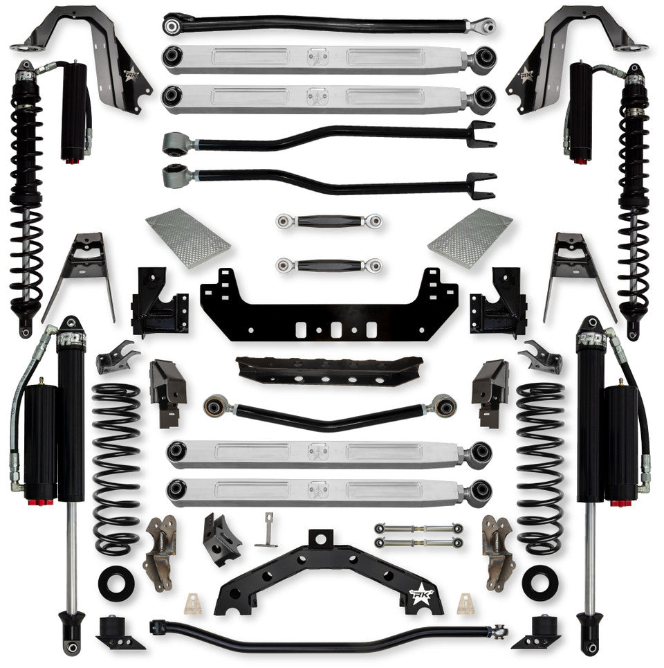 Rock Krawler 3.5" Adventure X2 PRO ELITE COILOVER "No Limits" Long-Arm Suspension System for Jeep Wrangler JL (Gas Models)