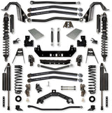 Rock Krawler 4.5" X-Factor X2 COILOVER "No Limits" Long-Arm Suspension System for Jeep Wrangler JLU (Gas Models)