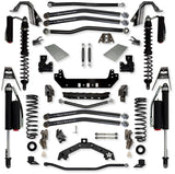 Rock Krawler 4.5" X-Factor X2 COILOVER "No Limits" Long-Arm Suspension System for Jeep Wrangler JLU (Gas Models)
