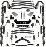 Rock Krawler 4.5" X-Factor X2 COILOVER "No Limits" Long-Arm Suspension System for Jeep Wrangler JLU (Gas Models)