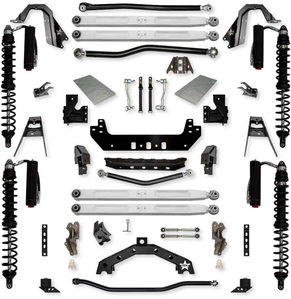 Rock Krawler 3.5" X-Factor X2 PRO ELITE COILOVER Long-Arm Suspension System for Jeep Wrangler JL (Gas Models)
