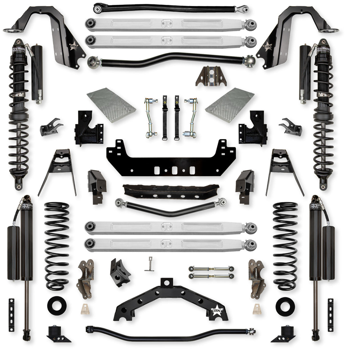 Rock Krawler 3.5" X-Factor X2 PRO ELITE COILOVER Long-Arm Suspension System for Jeep Wrangler JLU (Diesel Models)