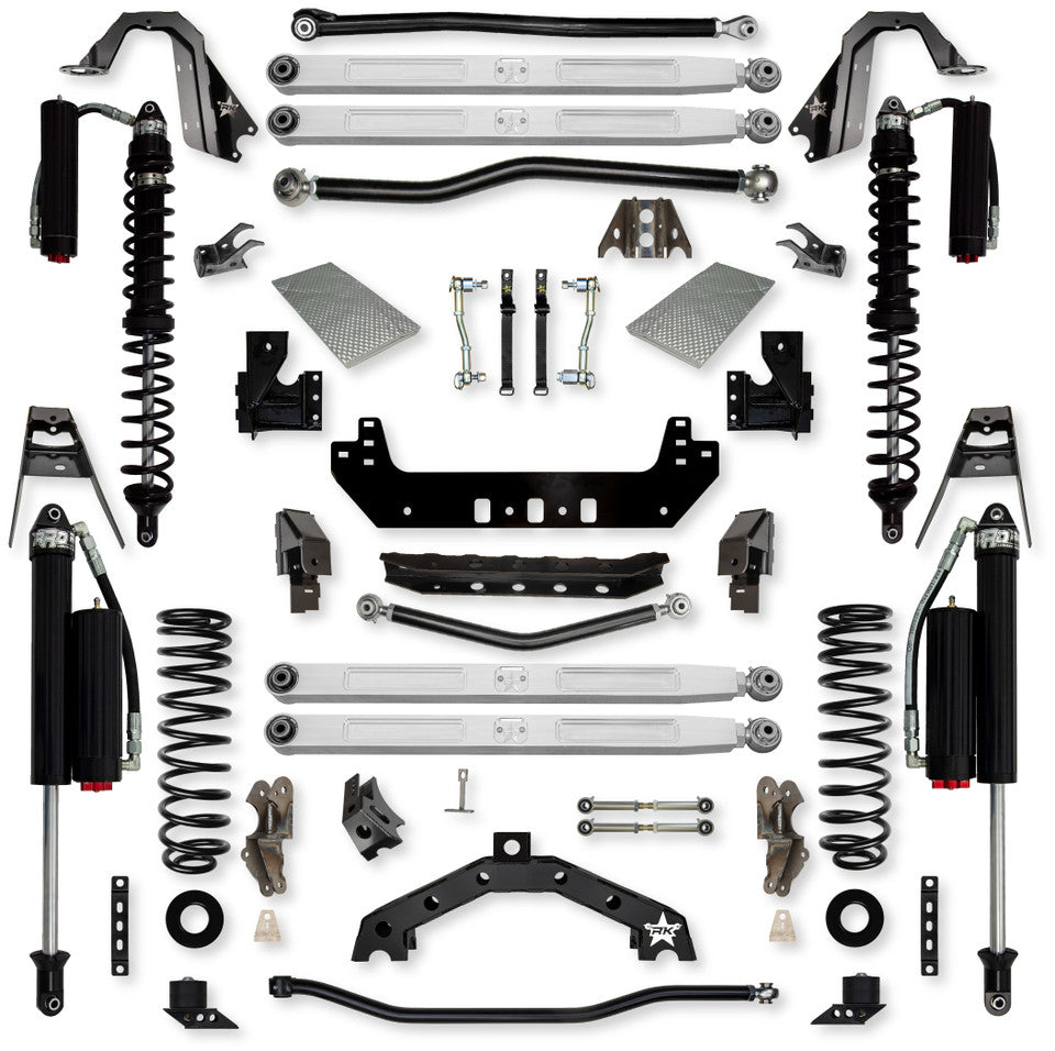Rock Krawler 3.5" X-Factor X2 PRO ELITE COILOVER Long-Arm Suspension System for Jeep Wrangler JLU (Diesel Models)