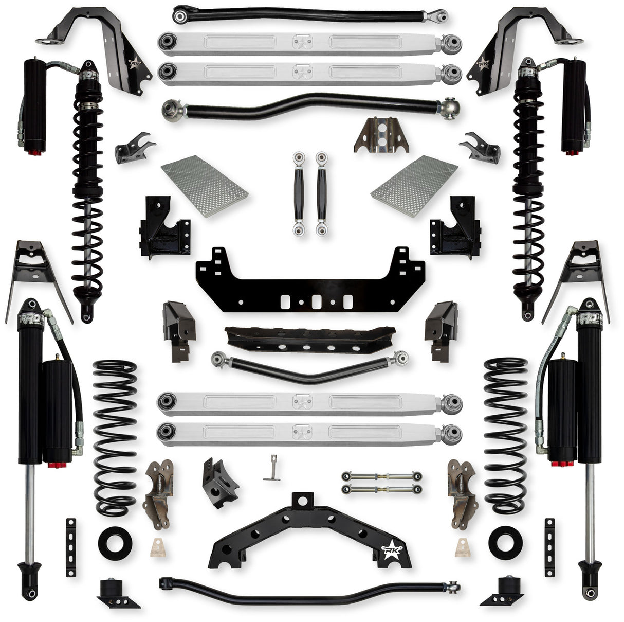 Rock Krawler 3.5" X-Factor X2 PRO ELITE COILOVER "No Limits" Long-Arm Suspension System for Jeep Wrangler JL (Gas Models)