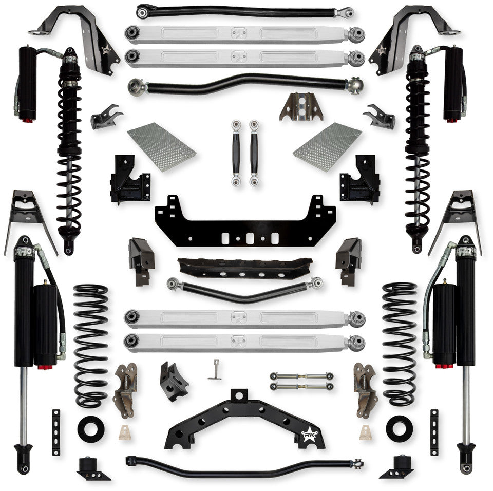 Rock Krawler 3.5" X-Factor X2 PRO ELITE COILOVER "No Limits" Long-Arm Suspension System for Jeep Wrangler JLU (Diesel Models)