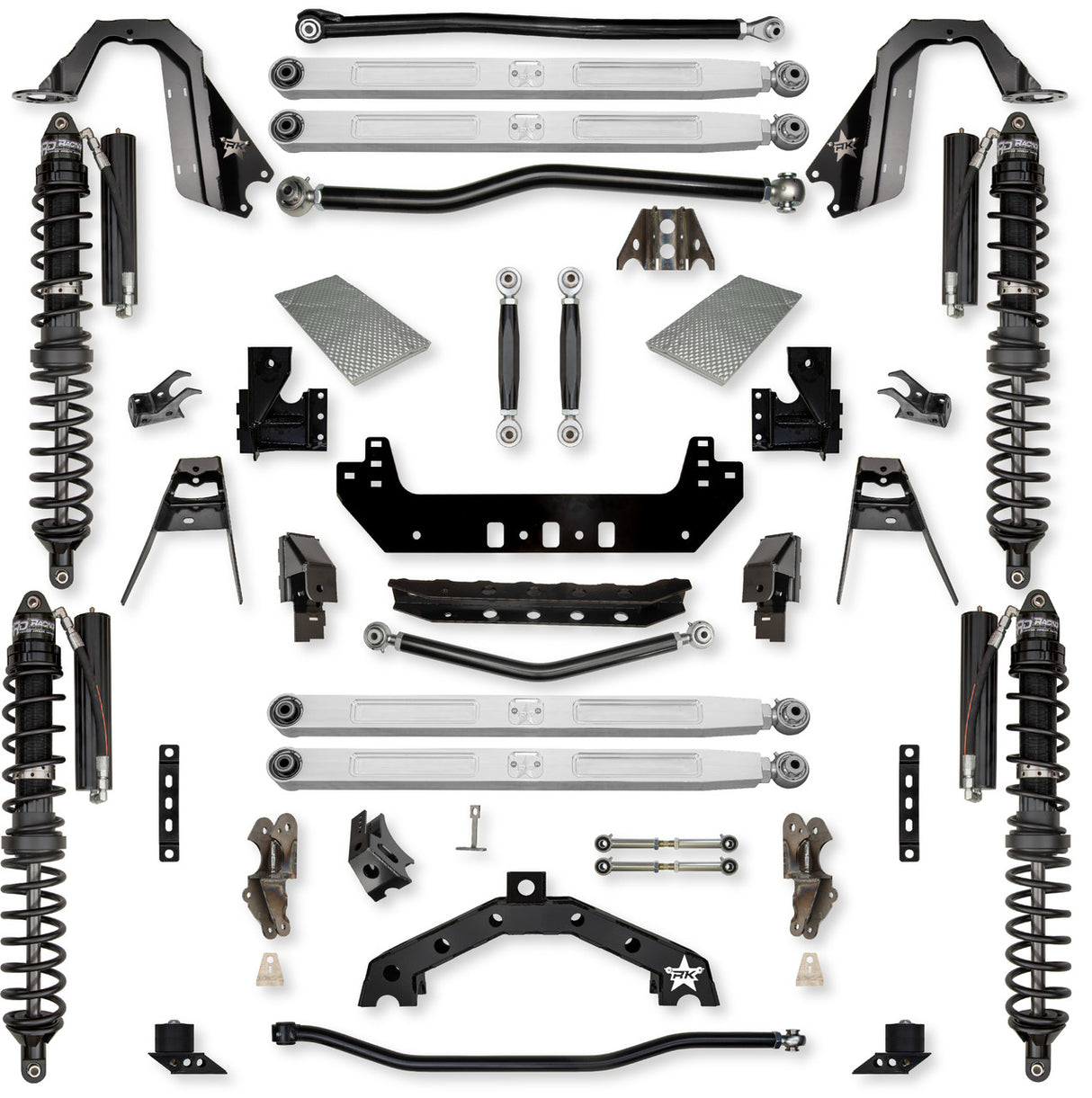 Rock Krawler 3.5" X-Factor X2 PRO ELITE COILOVER "No Limits" Long-Arm Suspension System for Jeep Wrangler JLU (Diesel Models)