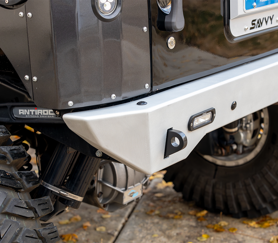 JEEP JK/JKU SAVVY KRAWLER LITE ALUMINUM HIGH CLEARANCE REAR BUMPER
