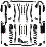 Rock Krawler 4.5" X-Factor COILOVER "No Limits" Mid-Arm Suspension System for Jeep Wrangler JLU (Gas Models)