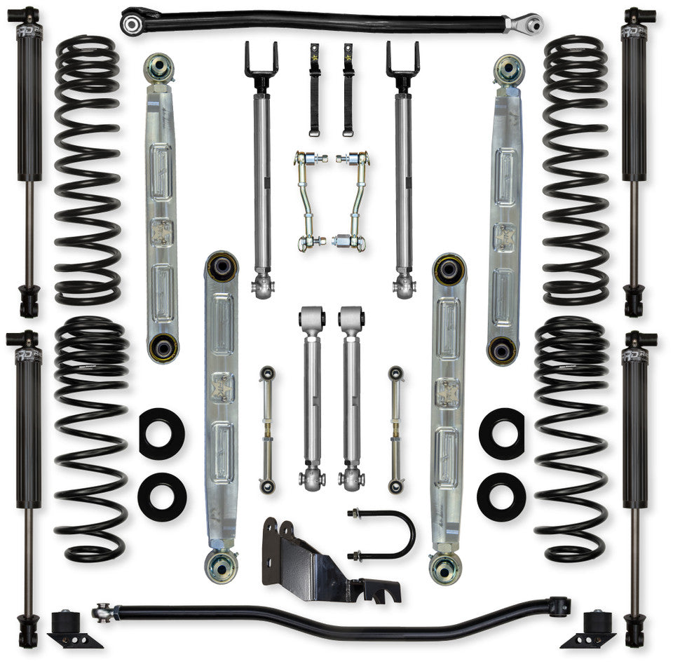 Rock Krawler 2.5" X-Factor PRO ELITE Mid-Arm Suspension System for Jeep Wrangler JL (Gas Models)