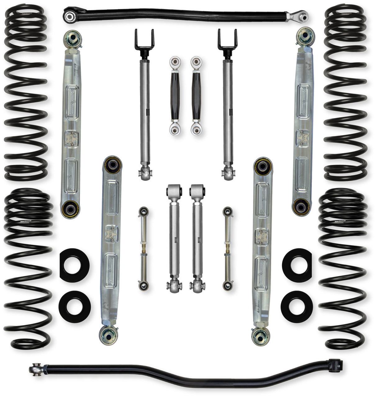Rock Krawler 2.5" X-Factor PRO ELITE "No Limits" Mid-Arm Suspension System for Jeep Wrangler JLU (392 Models)