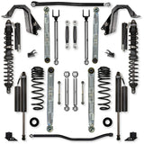 Rock Krawler 2.5" X-Factor PRO ELITE COILOVER "No Limits" Mid-Arm Suspension System for Jeep Wrangler JLU (392 Models)