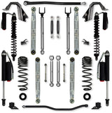 Rock Krawler 2.5" X-Factor PRO ELITE COILOVER "No Limits" Mid-Arm Suspension System for Jeep Wrangler JLU (392 Models)