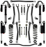 Rock Krawler 2.5" X-Factor COILOVER "No Limits" Mid-Arm Suspension System for Jeep Wrangler JLU (392 Models)