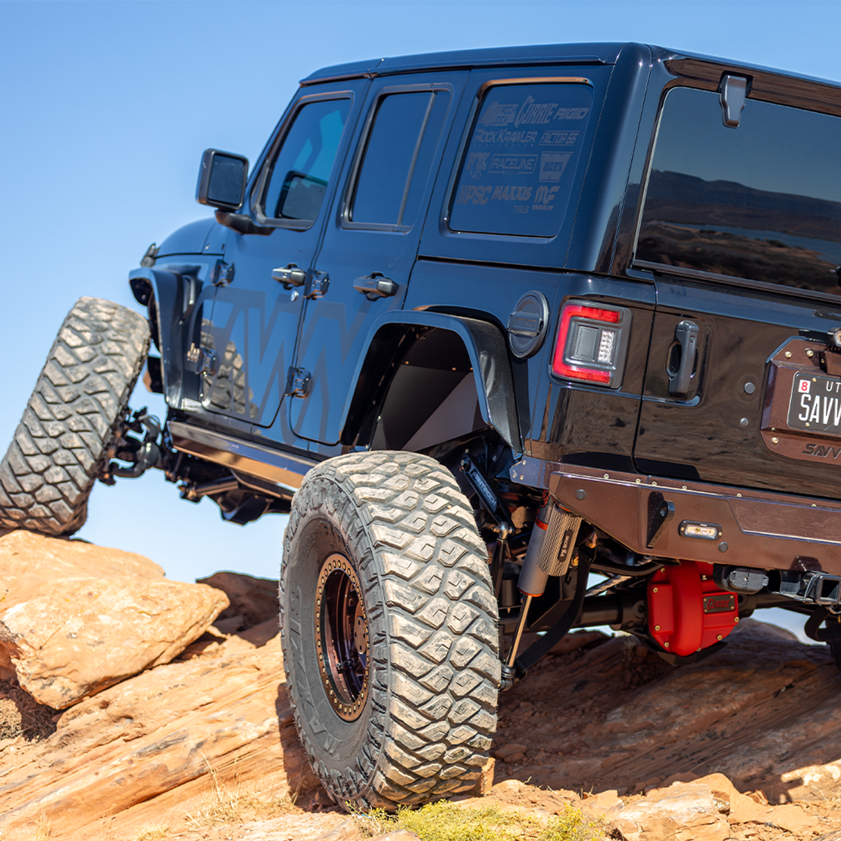 JEEP JL/JLU SAVVY HIGH CLEARANCE ALUMINUM REAR INNER FENDERS