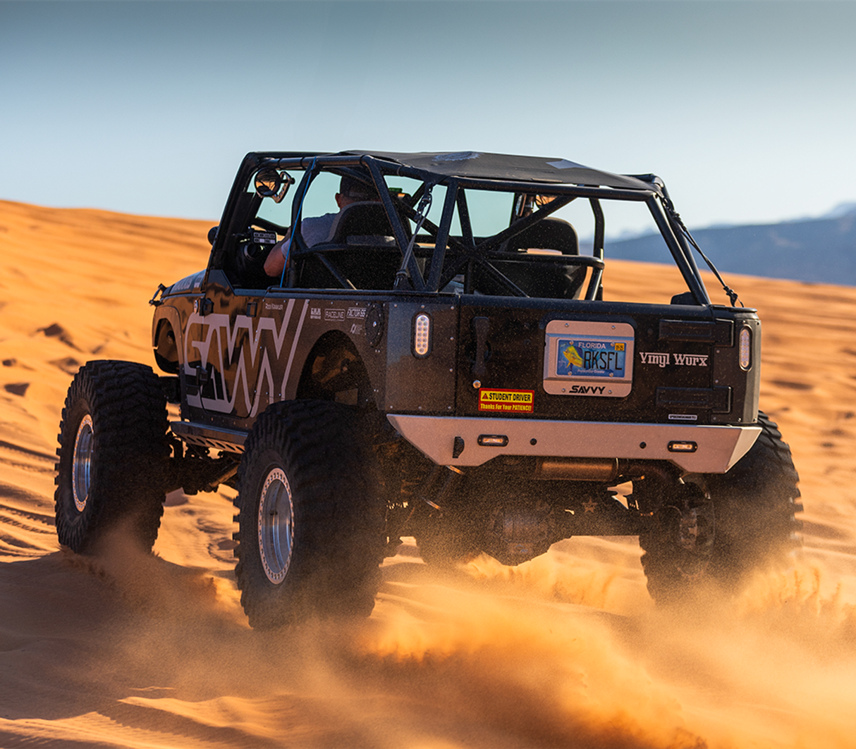 JEEP JK/JKU SAVVY KRAWLER LITE ALUMINUM HIGH CLEARANCE REAR BUMPER