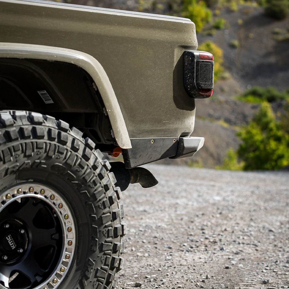 JEEP JT GLADIATOR SAVVY LEGACY ALUMINUM REAR BUMPER (OG HIGH CLEARANCE TRIM)