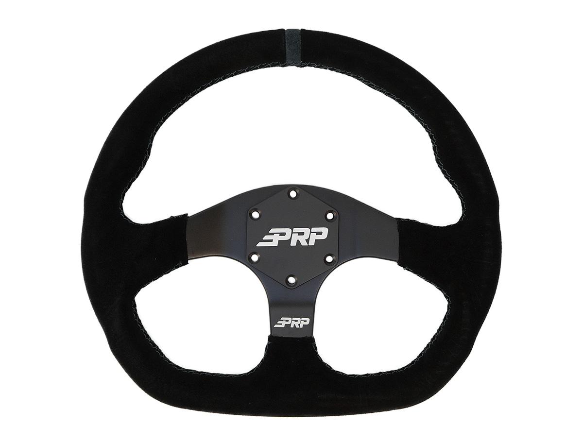 Comp-R Suede Steering Wheel, Red