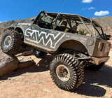 JEEP JK/JKU SAVVY KRAWLER LITE ALUMINUM HIGH CLEARANCE REAR BUMPER