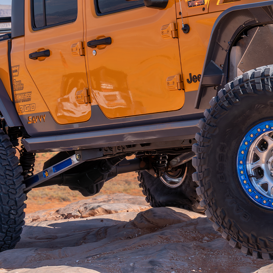 JEEP JT GLADIATOR SAVVY KRAWLER LITE SLIDERS (WELD ON)