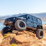 JEEP JL/JLU/JT SAVVY KRAWLER LITE ALUMINUM FRONT BUMPER WITH HOOP