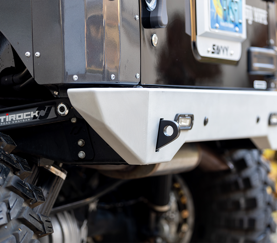 JEEP JK/JKU SAVVY KRAWLER LITE ALUMINUM HIGH CLEARANCE REAR BUMPER