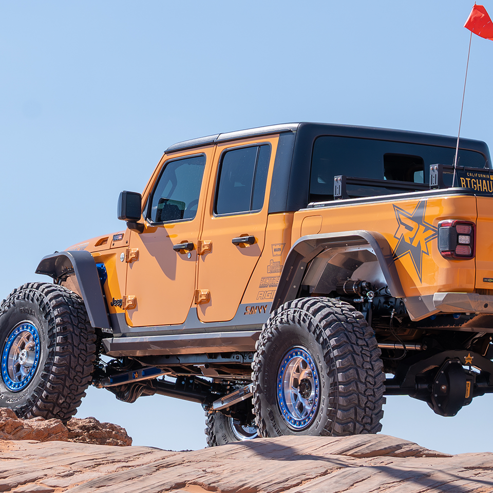 JEEP JT GLADIATOR SAVVY KRAWLER LITE SLIDERS (WELD ON)