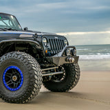 JEEP JK/JKU SAVVY KRAWLER LITE ALUMINUM FRONT BUMPER WITH HOOP