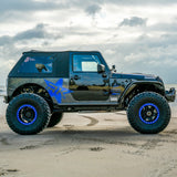 JEEP JK/JKU SAVVY KRAWLER LITE ALUMINUM FRONT BUMPER WITH HOOP