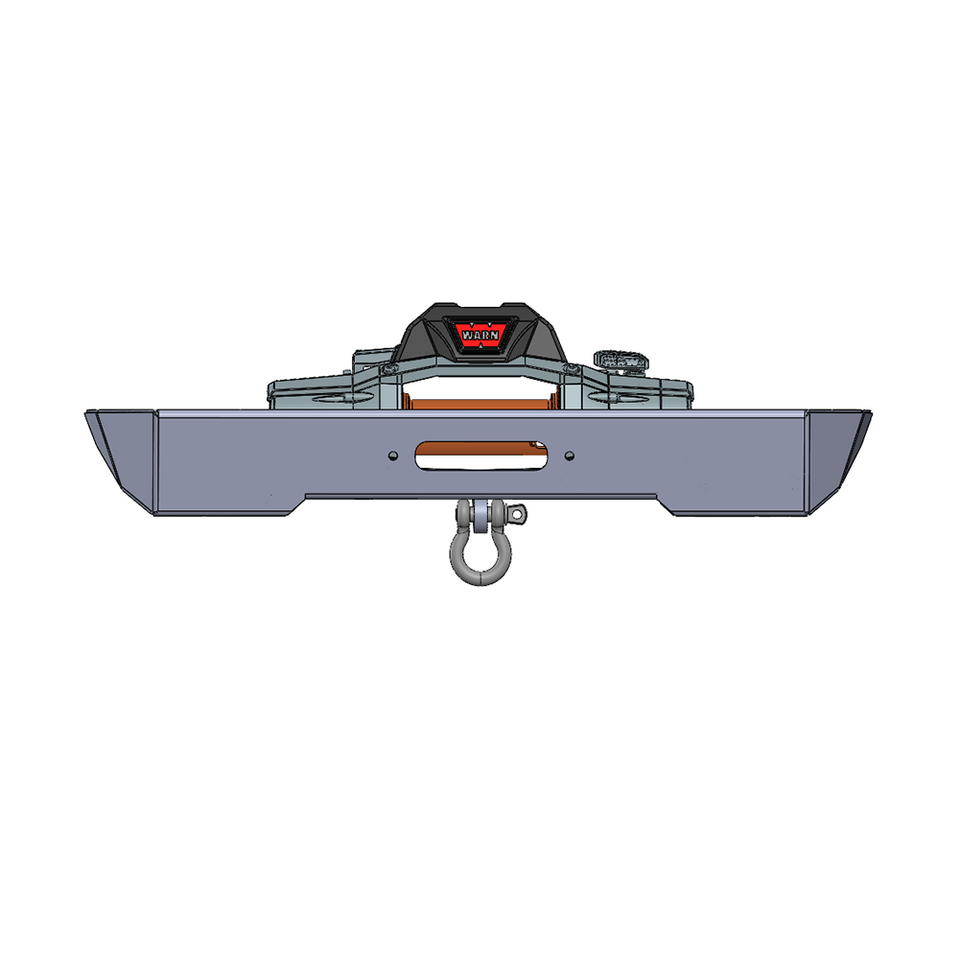 JEEP JK/JKU SAVVY KRAWLER LITE ALUMINUM FRONT BUMPER WITHOUT HOOP