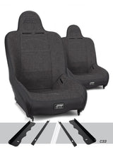 Premier High Back Suspension Seats Kit for 95-01 Jeep Cherokee XJ (Pair)