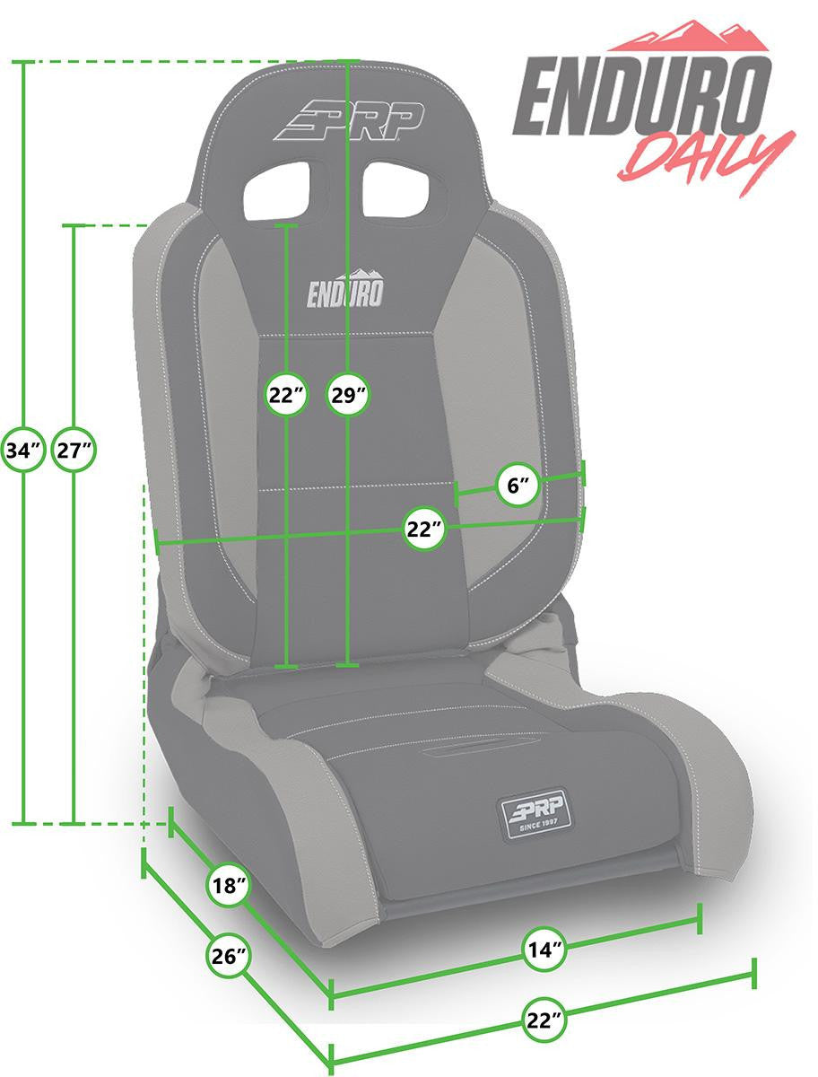 EnduroDaily Reclining Suspension Seats