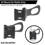 Handheld Radio Grab Bar Mount for Jeep JK JKU and JL - Fits R1 / V3 / GMR2 / GMR2 PLUS / RH-5R radios