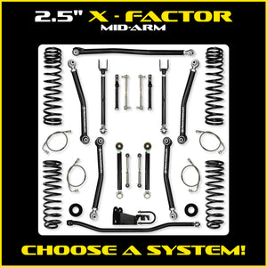 JK 2.5" Systems
