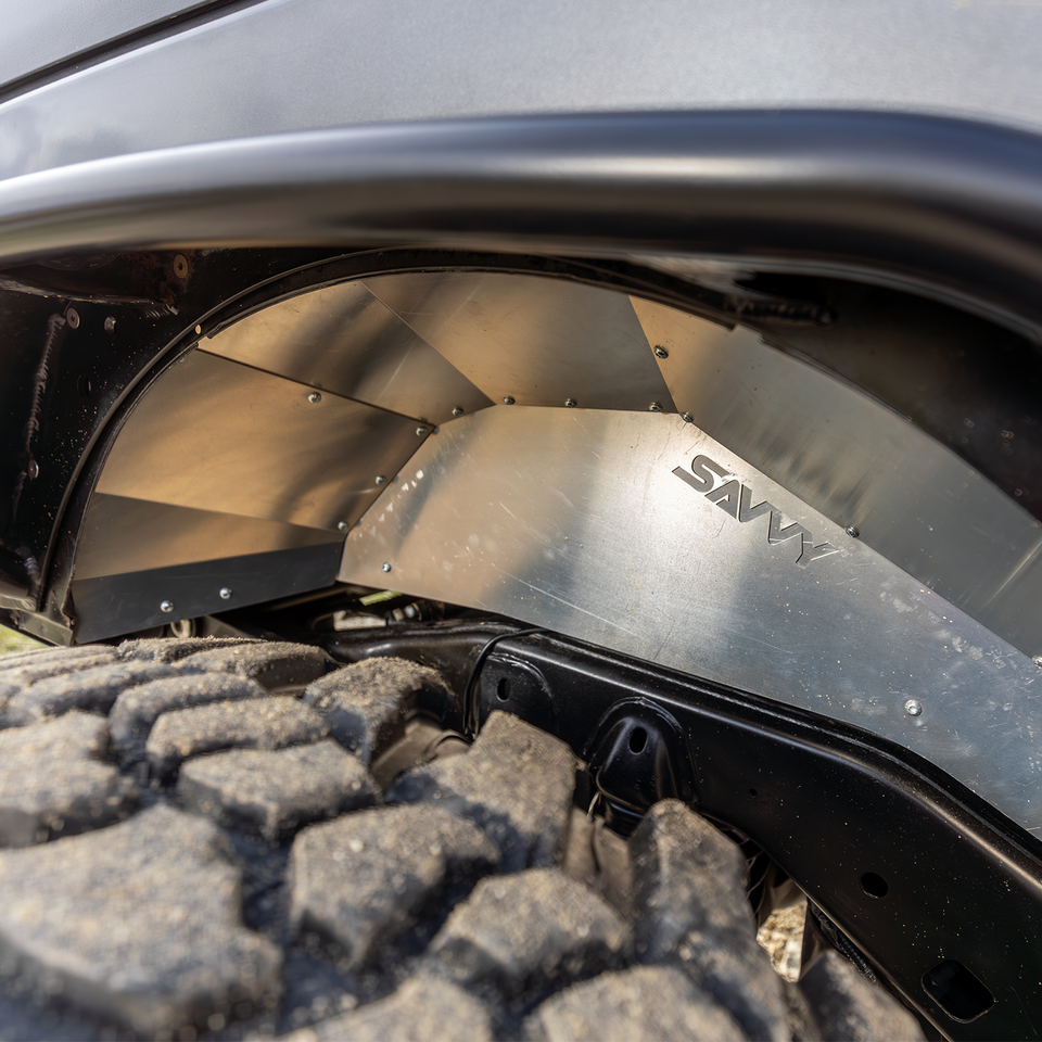 JEEP JK / JKU SAVVY HIGH CLEARANCE ALUMINUM REAR INNER FENDERS