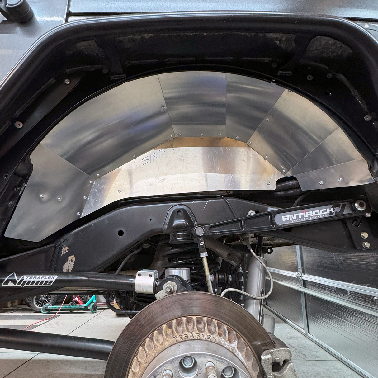 JEEP JK / JKU SAVVY HIGH CLEARANCE ALUMINUM REAR INNER FENDERS