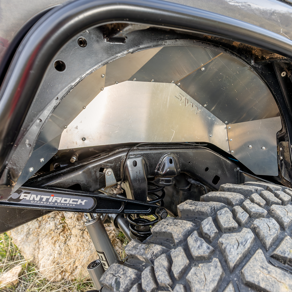 JEEP JK / JKU SAVVY HIGH CLEARANCE ALUMINUM REAR INNER FENDERS
