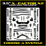 Rock Krawler 3.5" X-Factor X2 "No Limits" Long-Arm Suspension System for Jeep Wrangler JL (Gas Models)