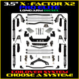 Rock Krawler 3.5" X-Factor X2 PRO ELITE COILOVER Long-Arm Suspension System for Jeep Wrangler JLU (Diesel Models)