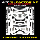 Rock Krawler 4.5" X-Factor X2 COILOVER Long-Arm Suspension System for Jeep Wrangler JL (Gas Models)