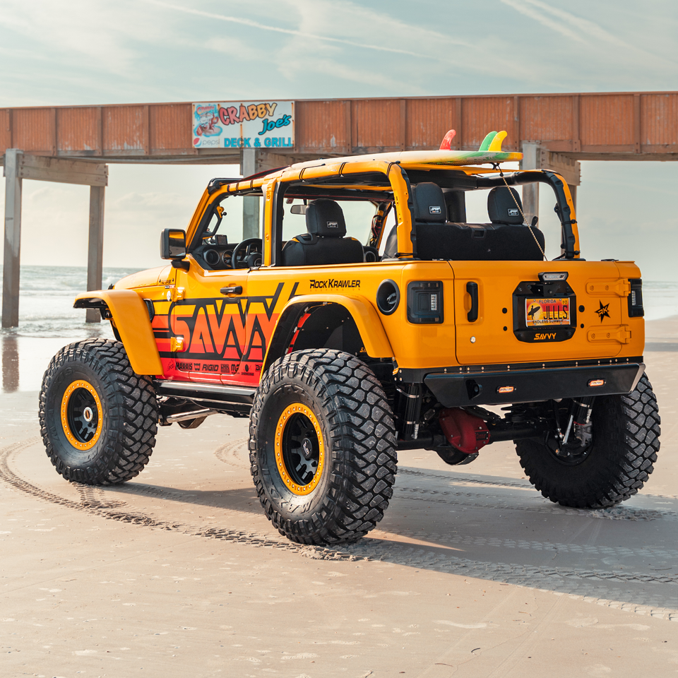JEEP JLL SAVVY KRAWLER LITE SLIDERS (WELD ON)