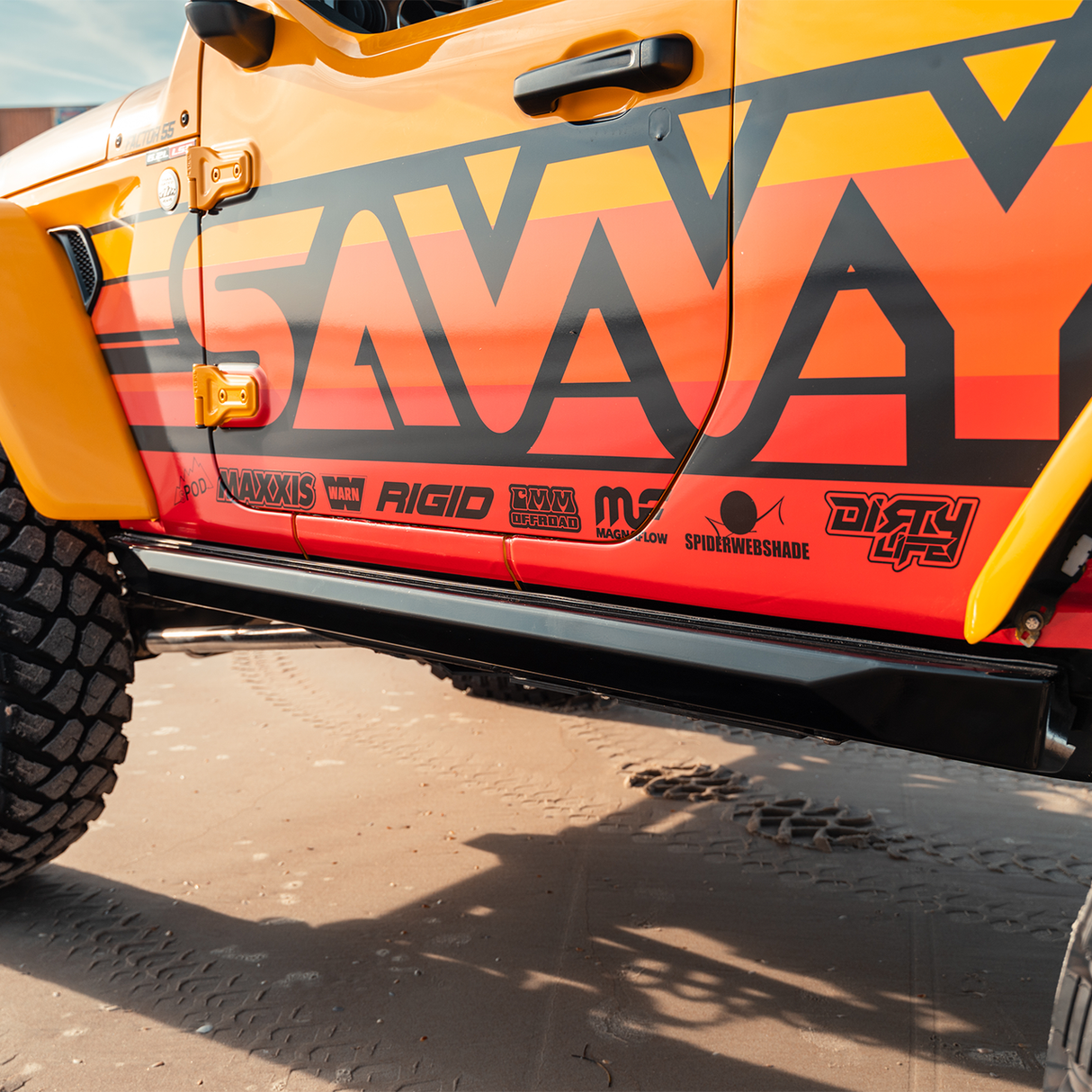 JEEP JLL SAVVY KRAWLER LITE SLIDERS (WELD ON)