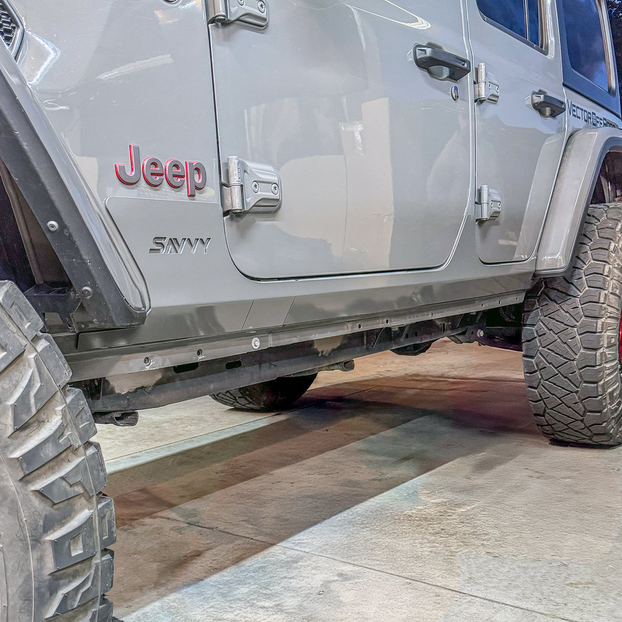 JEEP JLU ROCKER TRIM KIT